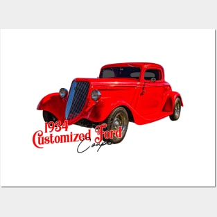 1934 Customized Ford Coupe Posters and Art